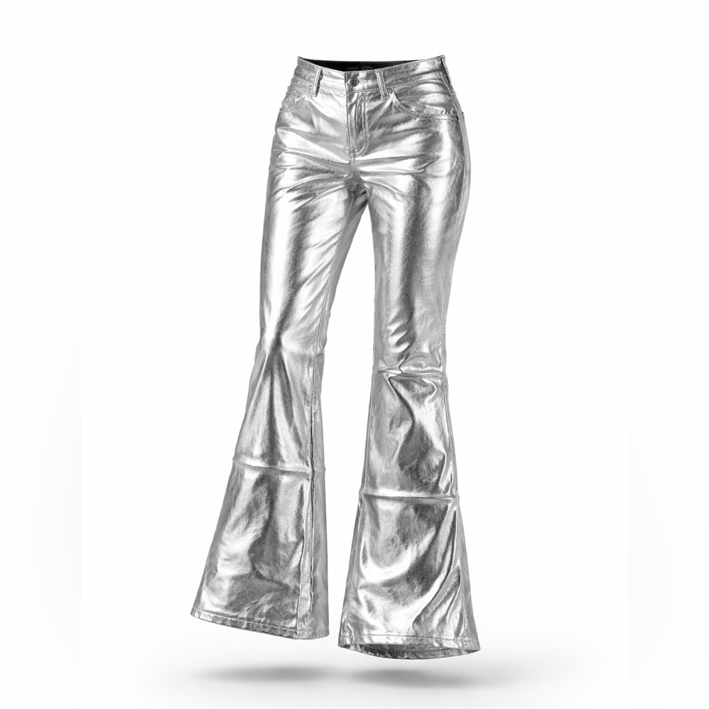 Target Metallic Silver Pants size 0